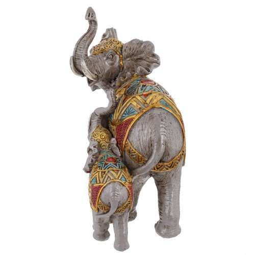 Фигурка декоративная "Слоны", L19 W10 H19,5 см