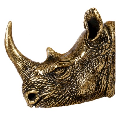 Декоративный крючок "Носорог"