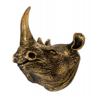 Декоративный крючок "Носорог"