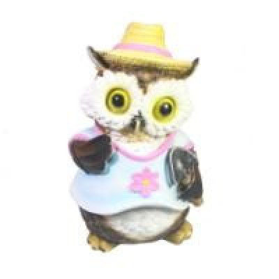 Декоративная садовая фигурка "Забавная совушка"                    