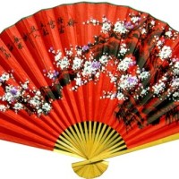 Настенный веер "Цветение сакуры" 