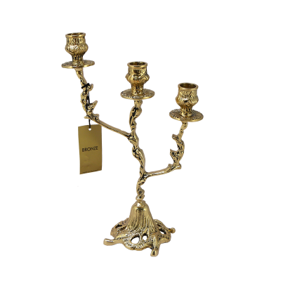 Каминные часы с маятником с канделябрами "Юнона"