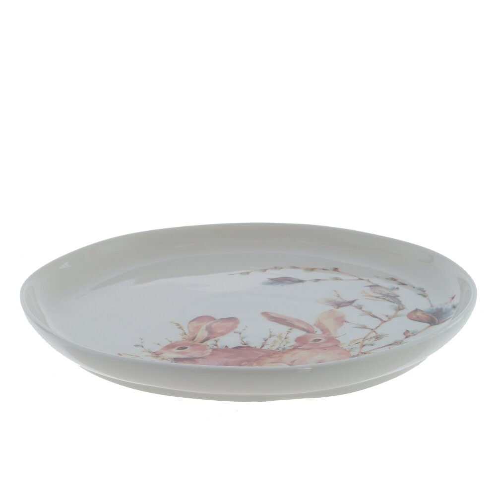 Тарелка, L20,5 W20,5 H2,5 см