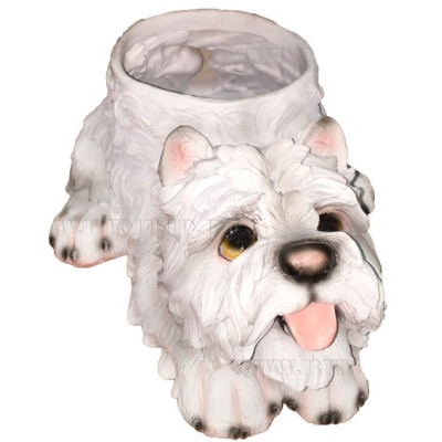 Кашпо декоративное "Болонка"