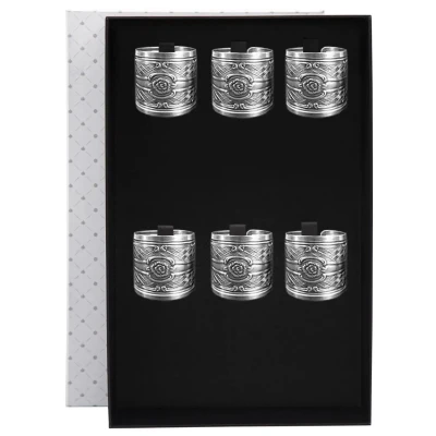 Набор колец для салфеток "Серебряная Роза"