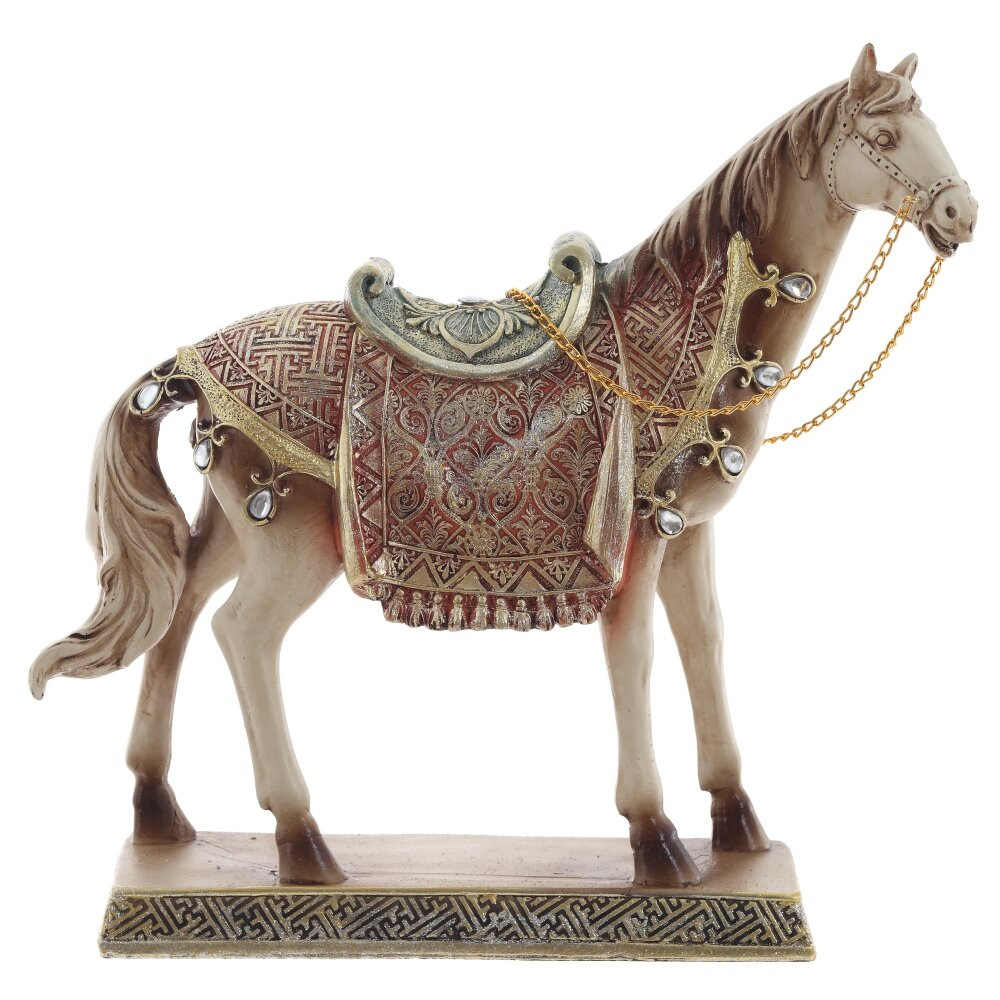 Фигурка декоративная "Лошадь нарядная", L27 W10 H27 см, 2в.