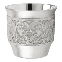 Стопка №14 из мельхиора с посеребрением