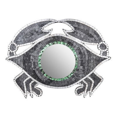 38-015-02 Панно "Краб" (мозаика, о.Бали)