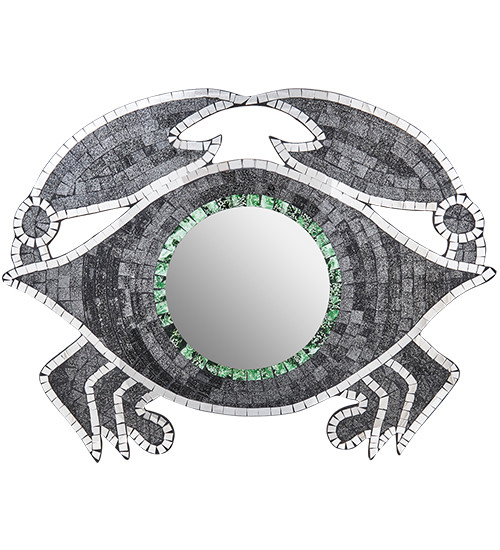 38-015-02 Панно "Краб" (мозаика, о.Бали)