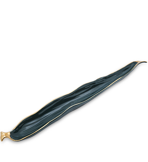 OS-162 Декоративное блюдо Коллекция "Листья"