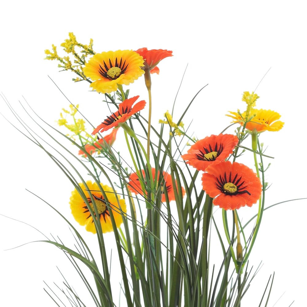 Цветочная композиция, L15 W15 H45 см