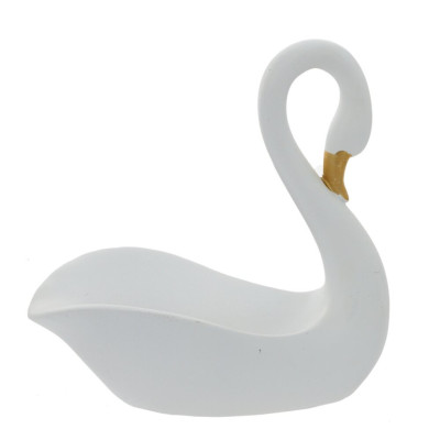 Фигурка декоративная "Лебедь", L22,5 W12,5 H23 см