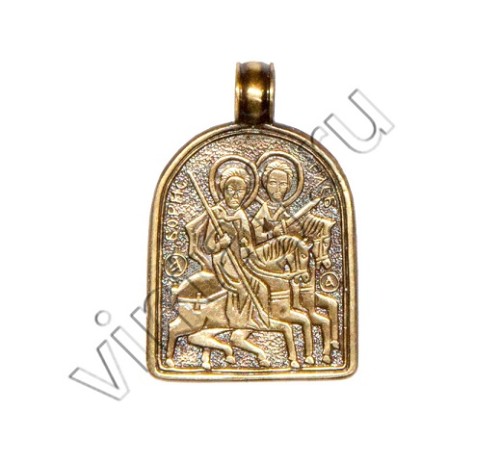 Подвеска "Благоверные Борис и Глеб"