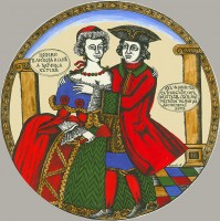 Декоративная тарелка "Ах черный глаз"