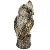 Фигурка декоративная "Сова, L11 W10,5 H21 см