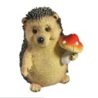 Декоративная садовая фигурка "Ежик с грибочком"                 