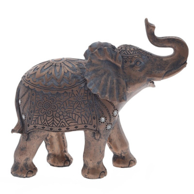 Фигурка декоративная "Цветочный слон", L23 W9 H20,5 см