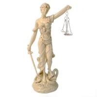 Интерьерная статуэтка "Богиня Правосудия"        