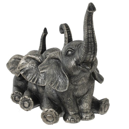 Фигурка декоративная "Слоны", L22,5 W11 H17,5 см