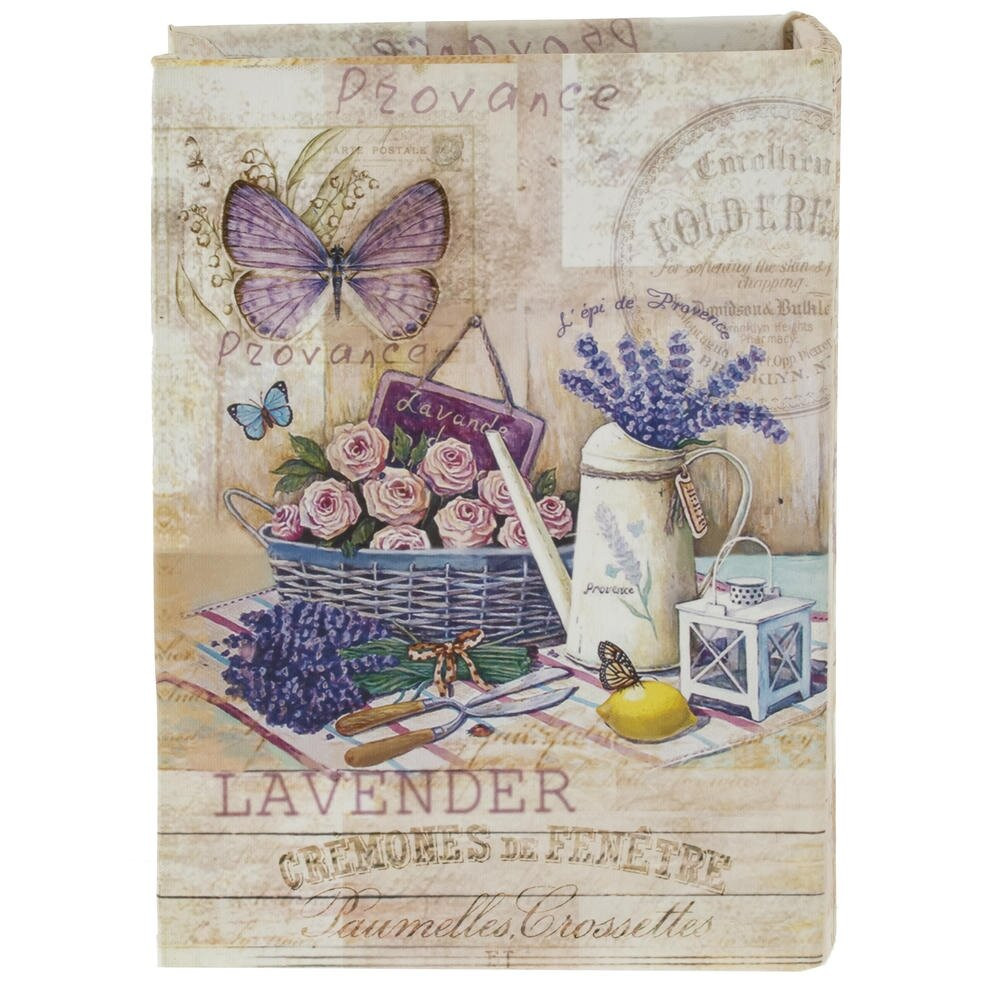 Шкатулка-книга с кодовым замком, L16 W6,5 H22 см