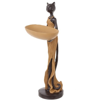 Фигурка декоративная "Кошка", L16,5 W15 H36,5 см Фигурка декоративная "Кошка", L16,5 W15 H36,5 см