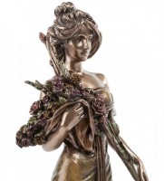 Статуэтка настольная "Дама" (Альфонс Муха)