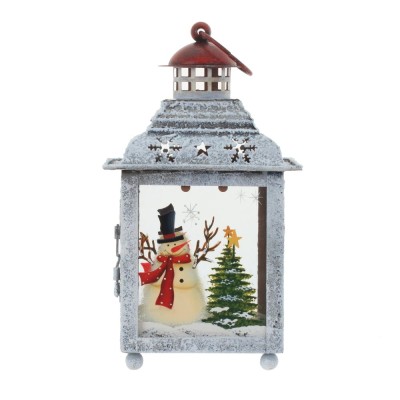 Подсвечник "Фонарик", L12,5 W12,5 H23,5 см