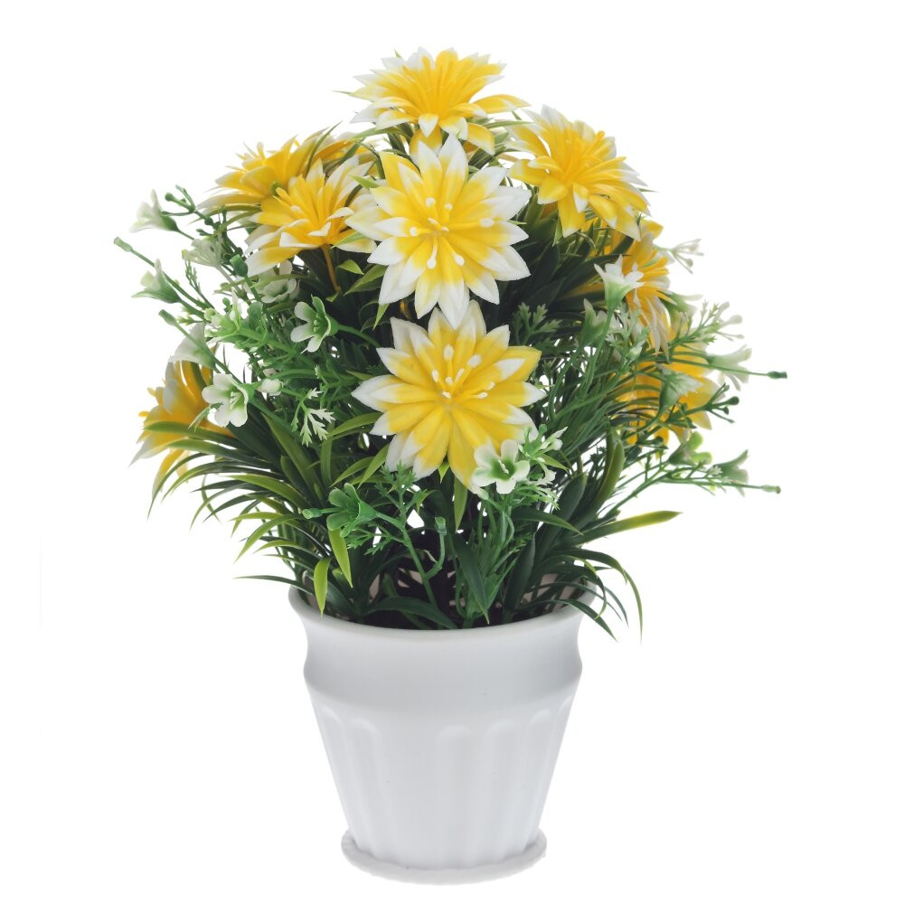 Цветочная композиция, L17 W9,5 H24 см