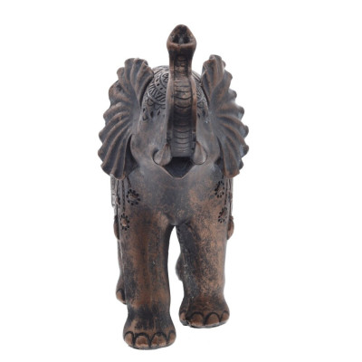 Фигурка декоративная "Цветочный Слон", L19 W8 H17,5 см