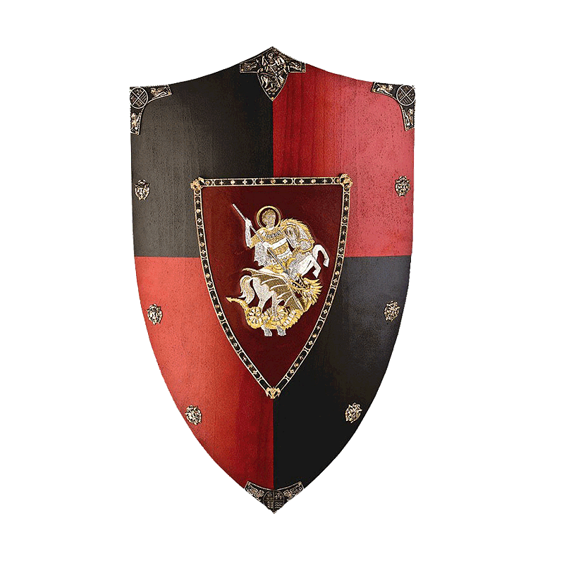 Щит геральдический большой Георгий Победоносец