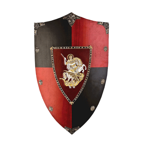 Щит геральдический большой Георгий Победоносец