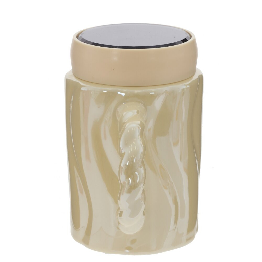 Кружка с крышкой, 380 мл, L13 W8 H13 см