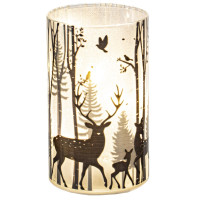 Светодиодная свеча "Олени"