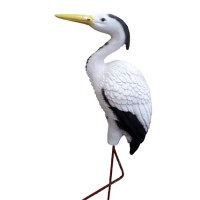 Декоративная садовая фигурка "Цапля"