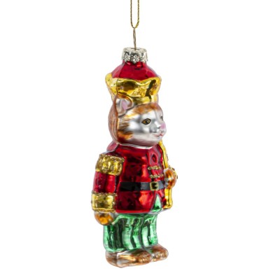 Украшение новогоднее "Котик", L5,5 W4 H12 см Украшение новогоднее "Котик", L5,5 W4 H12 см