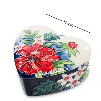 JP-852/11 Шкатулка "Цветущее сердце" (Pavone)