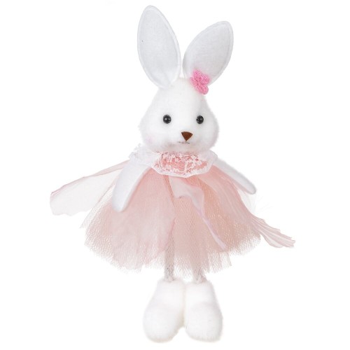 Фигурка декоративная "Зайка" (блок 6шт), L8 W4,5 H15 см, 2в. Фигурка декоративная "Зайка" (блок 6шт), L8 W4,5 H15 см, 2в.