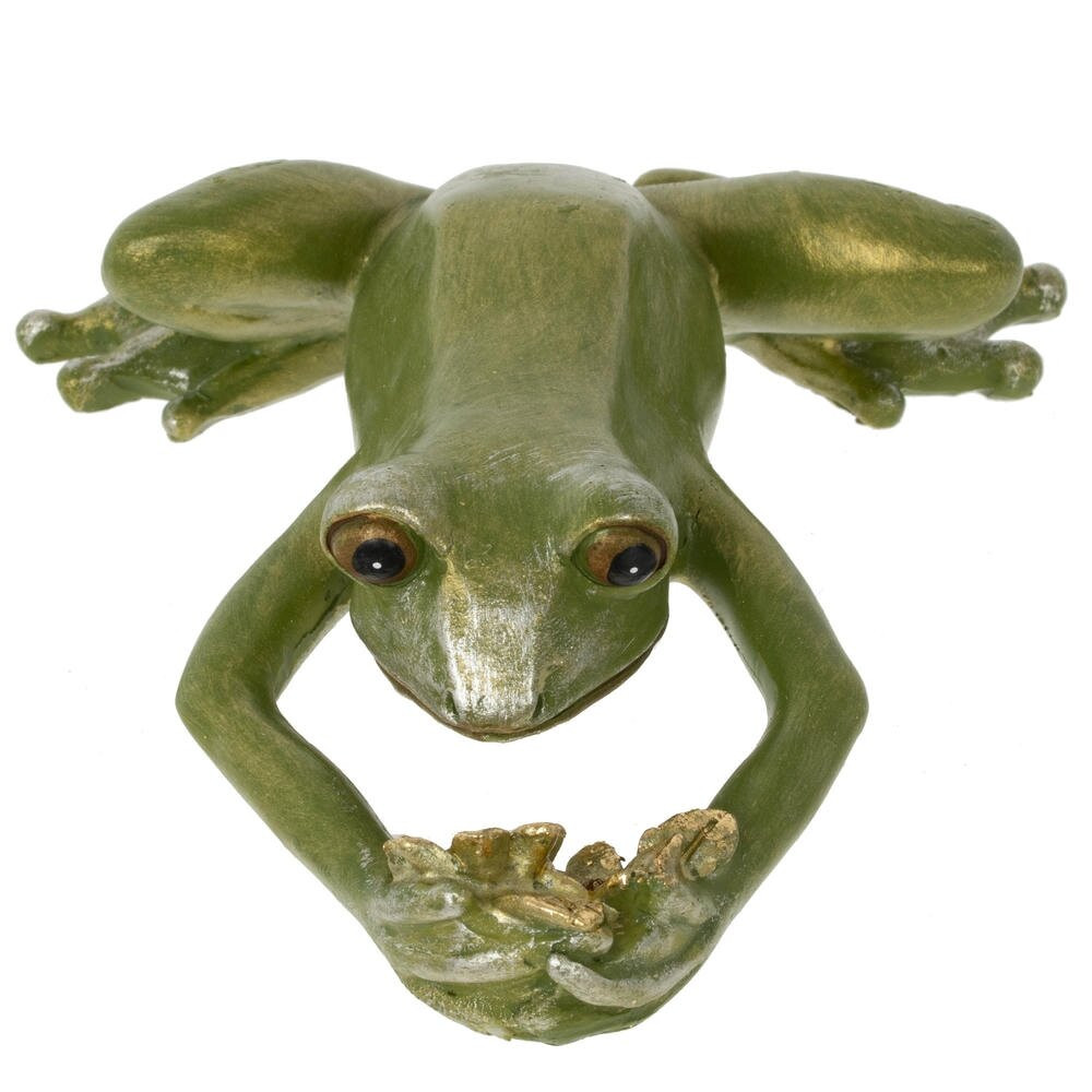 Фигурка декоративная "Лягушка", L15 W12 H4 см