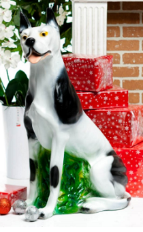 Декоративная садовая фигурка "Дружелюбный Дог"