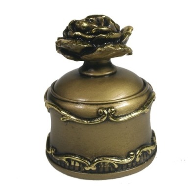 Декоративная шкатулка "Золотая розочка"