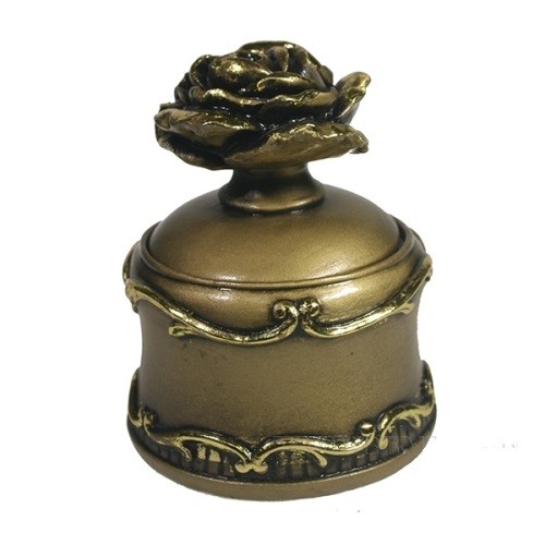 Декоративная шкатулка "Золотая розочка"