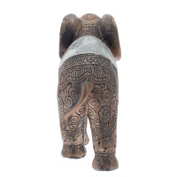 Фигурка декоративная "Слон в узорах", L18 W7 H15 см