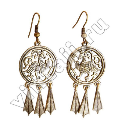 Серьги "Орлы"