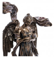 Статуэтка - подсвечник "Ангел с голубкой"