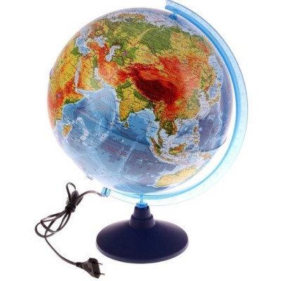 Глобус-светильник физический №3