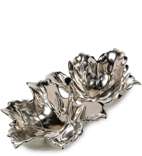 OS- 94 Декоративное блюдо Коллекция "Листья"