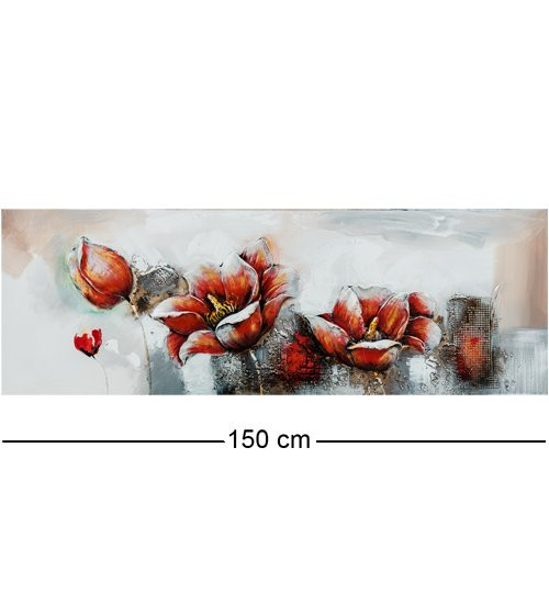 ART-812 Картина "Красные искры на снегу"