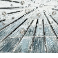 Панно с зеркальным декором, L79,5 W5,5 H80 см