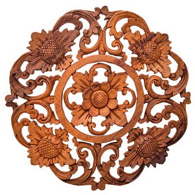 Интерьерное панно "Волшебные цветы"