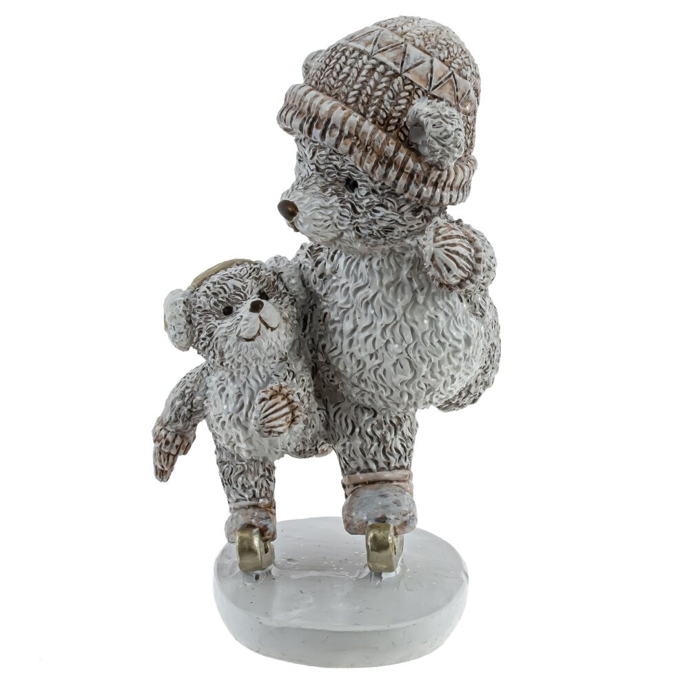 Фигурка декоративная "Мишки", L8,5 W6 H10,5 см